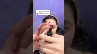 Best time to use this?