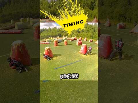 Waiting for the right moment #shorts #paintball