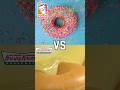 What would YOU choose? Dunkin&#39;’ vs Krispy Kreme?! #shorts