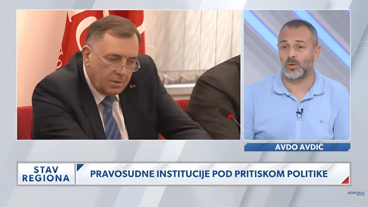 Avdo Avdić: Dodik je pobijedio pravosudni sistem BiH uz pomoć međunarodne zajednice | STAV REGIONA