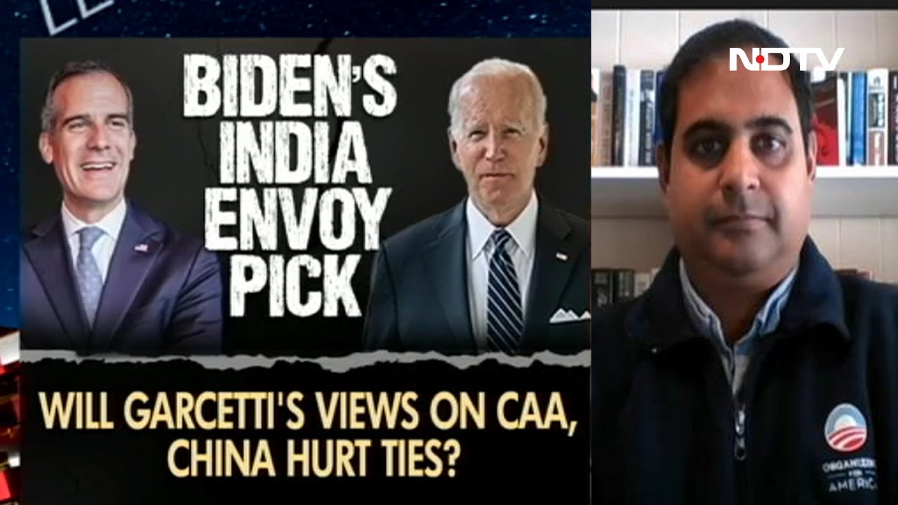 Eric Garcetti Has Expertise On India-US Ties: Adviser to Biden Administration | Left, Right & Centre