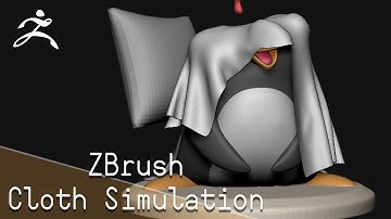 Quick Cloth Simulation Tutorial in ZBrush 2021