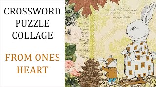 Crossword Puzzle Collage using a Children s Book - Kindness Comes From Ones Heart