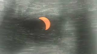 Stopmotion vedio of solar eclipse