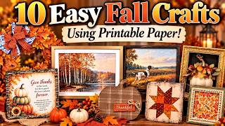Get Your Home Ready for Fall! 🍁 Easy DIY Decor You Can Make Fast