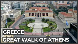 Greece COVID-19 fight prompts Athens to free public space of cars