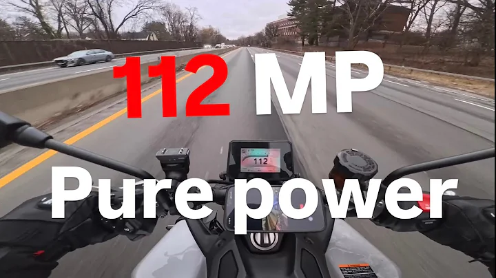Pushing My 2024 MT-09 SP to 112 MPH – Pure Power!