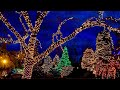 Christmas Lights 2021 at Peddlers Village in New Hope, PA in 4K