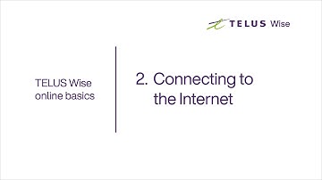 TELUS | Connecting to the Internet