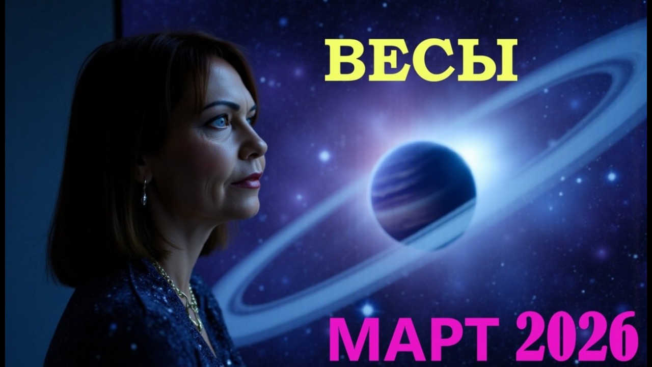 Весы — март 2026: Работа, завершения и карьерный рост