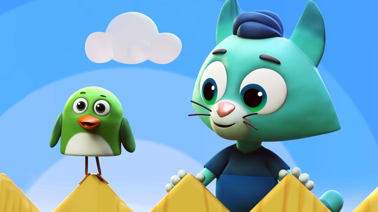 Птичка ✨Обучение в красках — Цветняшки ✨Toons Academy – Развивающие мультики для малышей