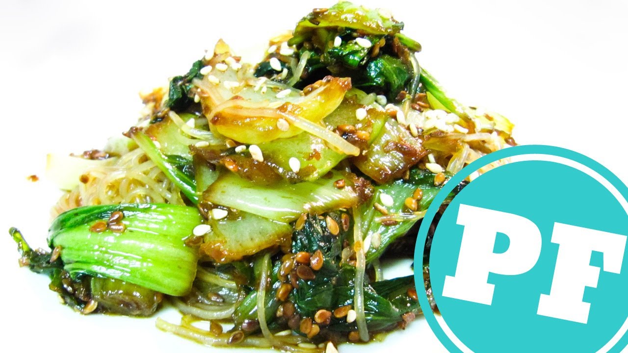 Bok Choy (Acelga Chinesa) com Gergelim | PratoFundo