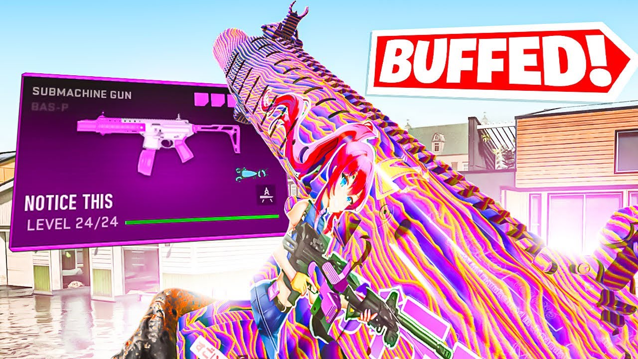 the BUFFED BAS-P is AMAZING After Update! (Vondel Warzone) - YouTube