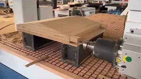 4 Axis CNC Router Machine with Automatic Tool Changer