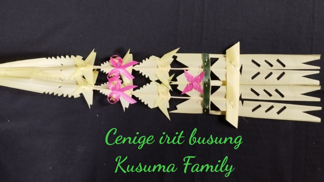 Cara membuat cenige sederhana