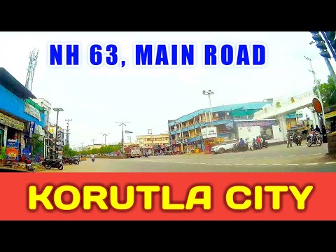 Korutla City Ride | NH 63 | Main Road | Jagtial District Roads | Telangana State | Roadsense |