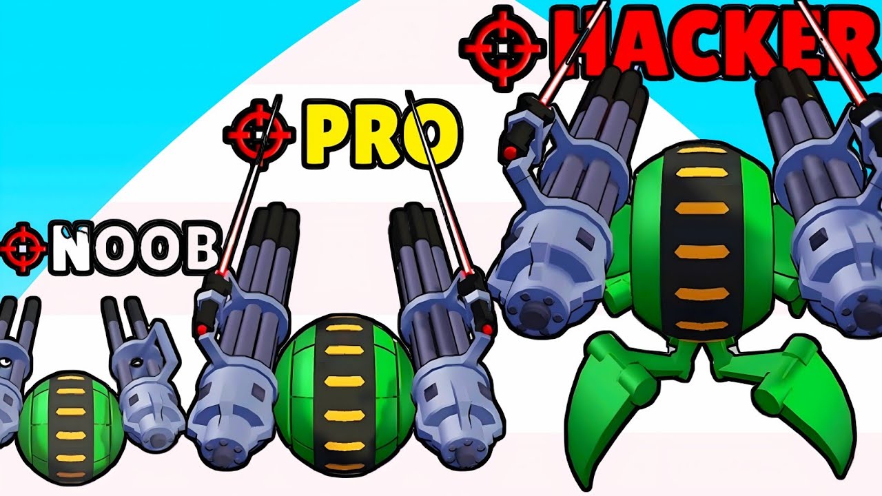 War Race 3d - (NOOB to PRO to HACKER) Satisfying Tiktok Gameplay 2023