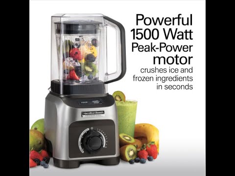 Hamilton Beach Quiet Blender with MultiBlend Jar