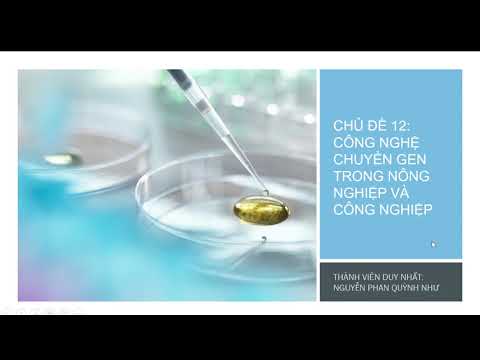 Video: Công nghệ gen được sử dụng như thế nào trong nông nghiệp?