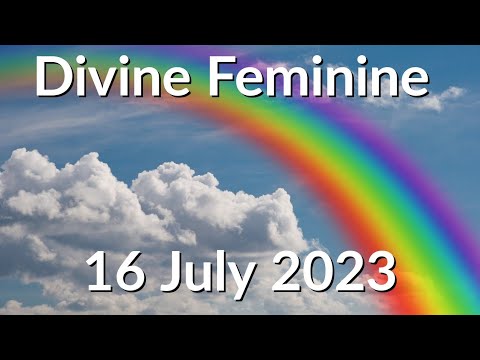 Divine Feminine Power Message - Rainbows Healing Pain 🌈 - YouTube