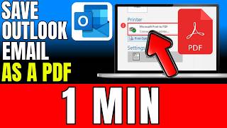 How To Save An Outlook Email As A Pdf 2026 (Fast And Easy)