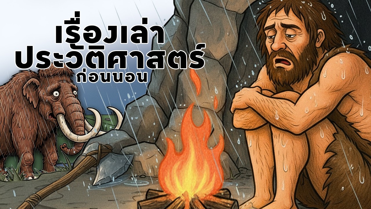 มนุษย์ยุคหินนอนหลับกันอย่างไรในคืนฝนตก?