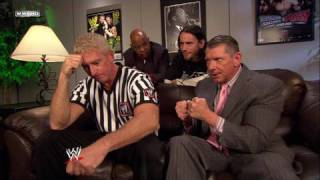 Theodore Long, Cm Punk, Scott Armstrong And Mr. Mcmahon