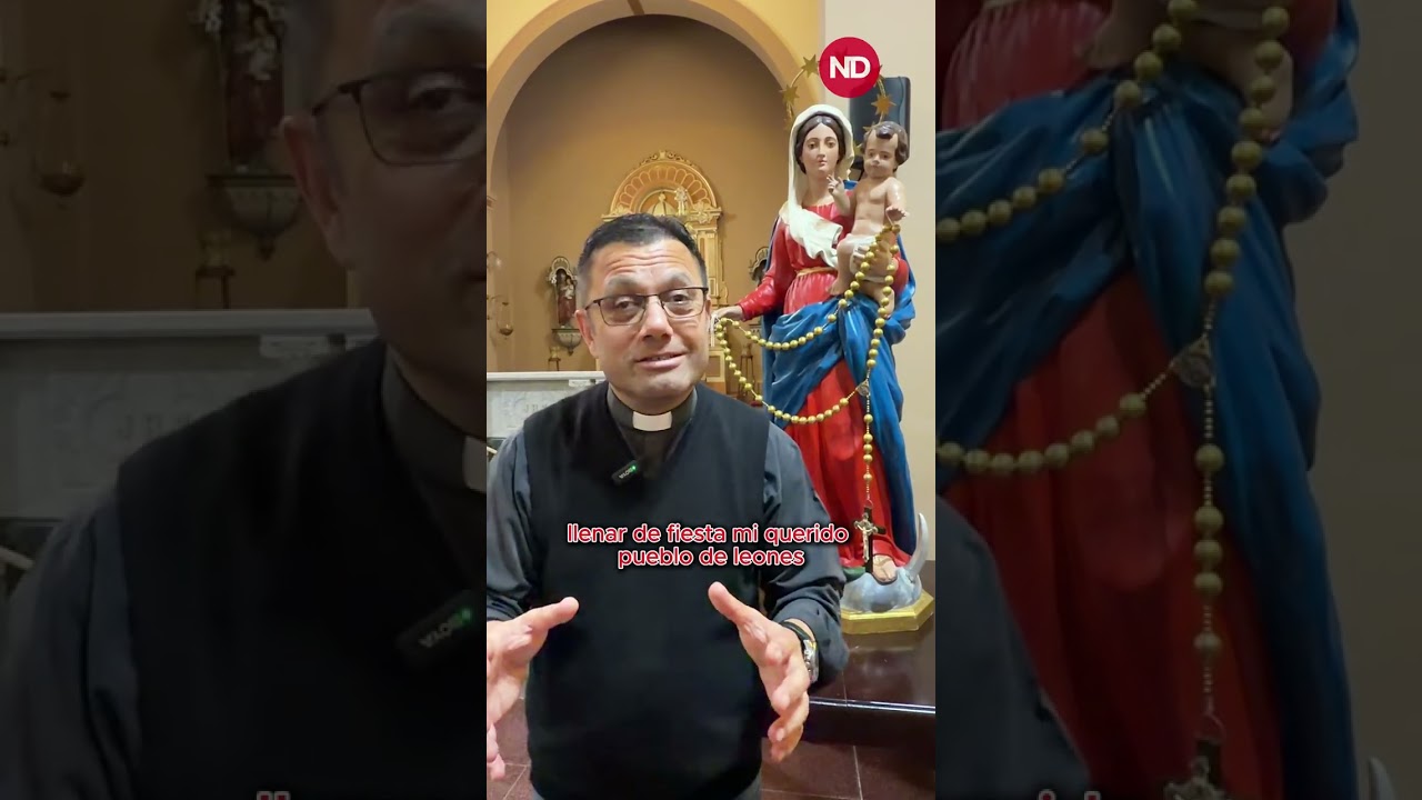 🙏 LEONES CELEBRA A LA VIRGEN DEL ROSARIO