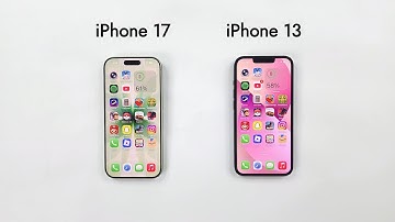 Apple iPhone 17 vs iPhone 13 - SPEED TEST!