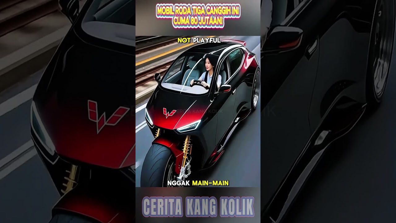Mobil Roda Tiga Canggih Ini Cuma 80 Jutaan!