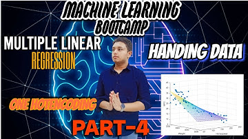 ML PART-4 MULTIPLE LINEAR REGRESSION,ONEHOTENCODING , HANDLING MISSING DATA #ai #video #ml #viral