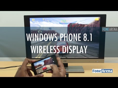 Windows Phone 8.1 Miracast Wireless Display Demo