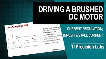 Driving a brushed DC motor
