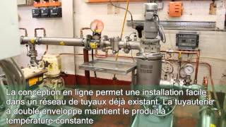 Filtrage du chocolat avec filtres autonettoyants