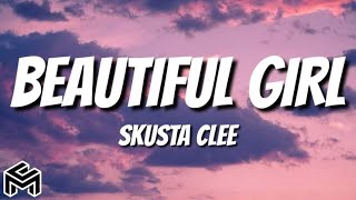 Beautiful Girl - Skusta Clee ( Cover ) ( Lyric Video )