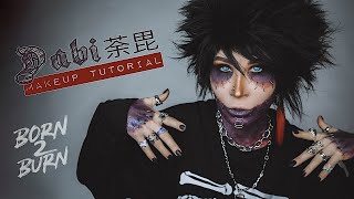 How To Do Dabi Makeup My Hero Academia Cosplay Tutorial By Born2Burn