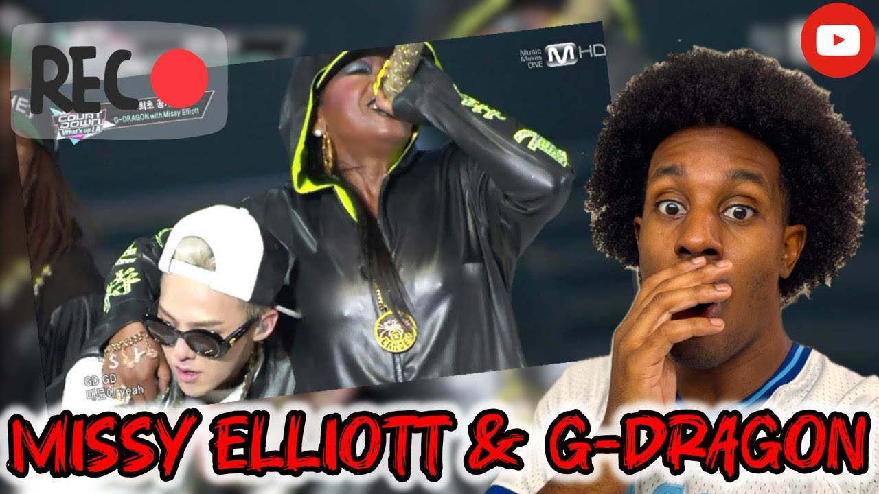G DRAGON AND MISSY ELLIOTT!!!! G Dragon NILIRIA Perfomance Reaction