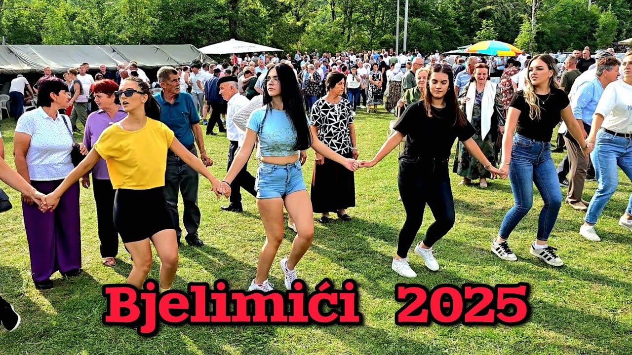Cure ukrale pažnju u kolu 💃 - Bjelimići Teferič 07.09.2025. - 🎹 Amko Bend.