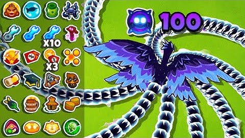 How far can Every GOD BOOSTED PARAGON Get? (Bloons TD 6)