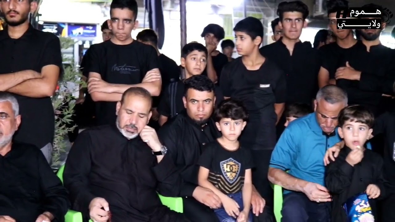 رفع راية الامام الحسين ع في قضاء الرفاعي موكب انصار الزهراء ع