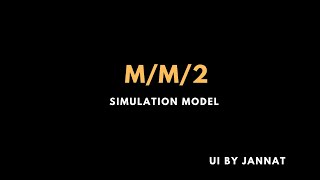 M/M/2 Simulation Model