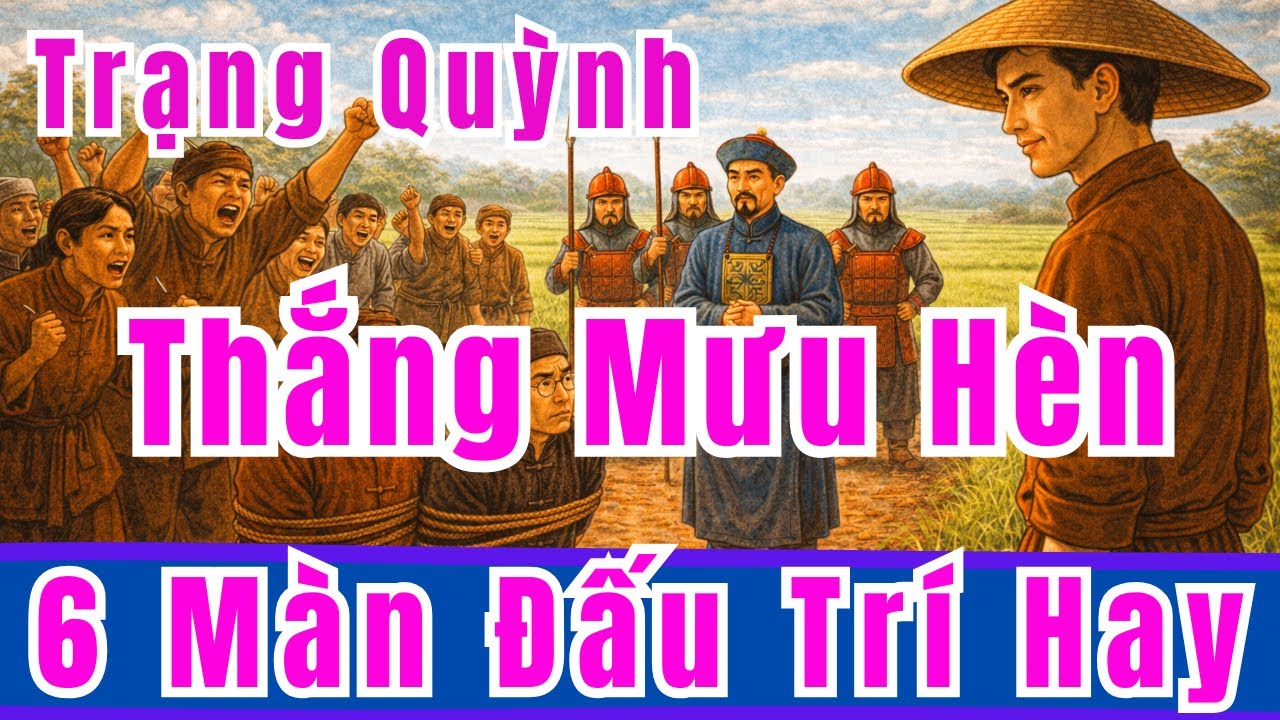 6 Màn Đấu Trí Khiến Kẻ Gian Câm Lặng – Trạng Quỳnh Thắng Mưu Hèn