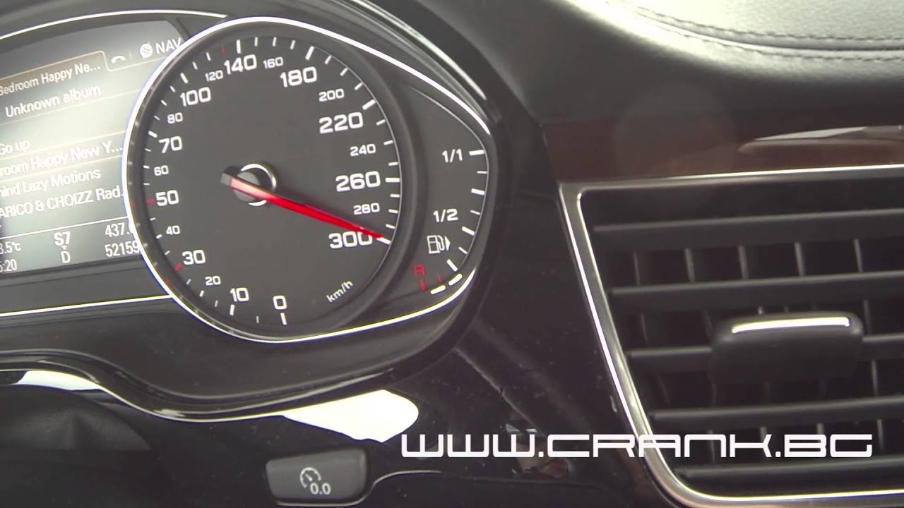Audi A8 4.2 km/h max speed - YouTube