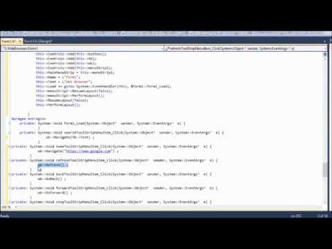 Making a Browser Using Microsoft Visual C++