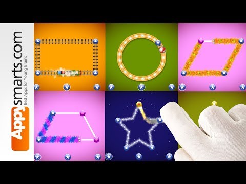 Shapes Toddler Preschool - Tracing Game for kids (part 1) - Shapes Toddler Preschool - Tracing Game for kids (part 1)