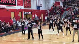 Boy Pom Winter Assembly 2018
