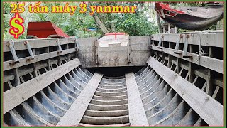 Ghe 25 Tấn Máy Yanmar Lll Boats