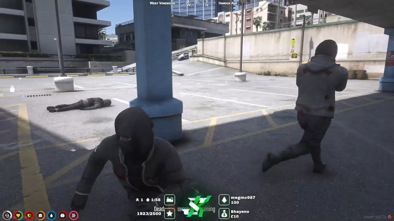 Seaside vs Roadmen War at Gallery (Muli POVs) | Nopixel 3.0