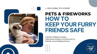 PETS & FIREWORKS...HOW TO KEEP YOUR FURRY FRIENDS SAFE
