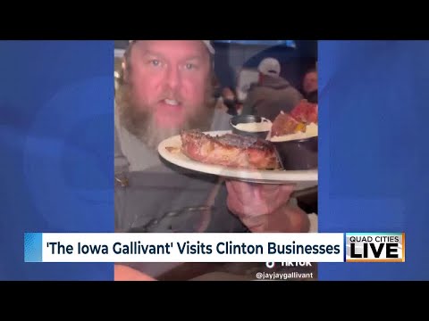 Iowa travel influencer spotlights Clinton as must-visit destination